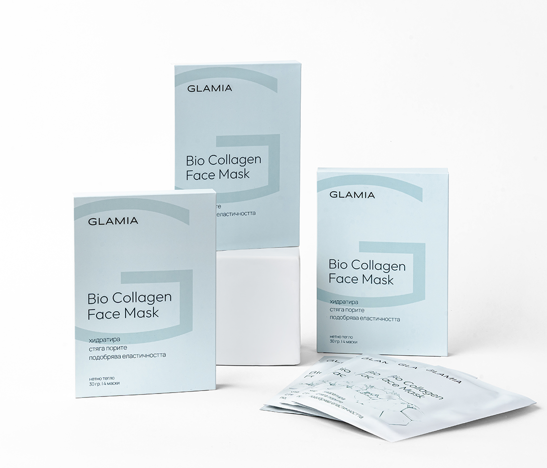 Хидратирай кожата си в дълбочина и върни нейния блясък с колагеновите маски GLAMIA