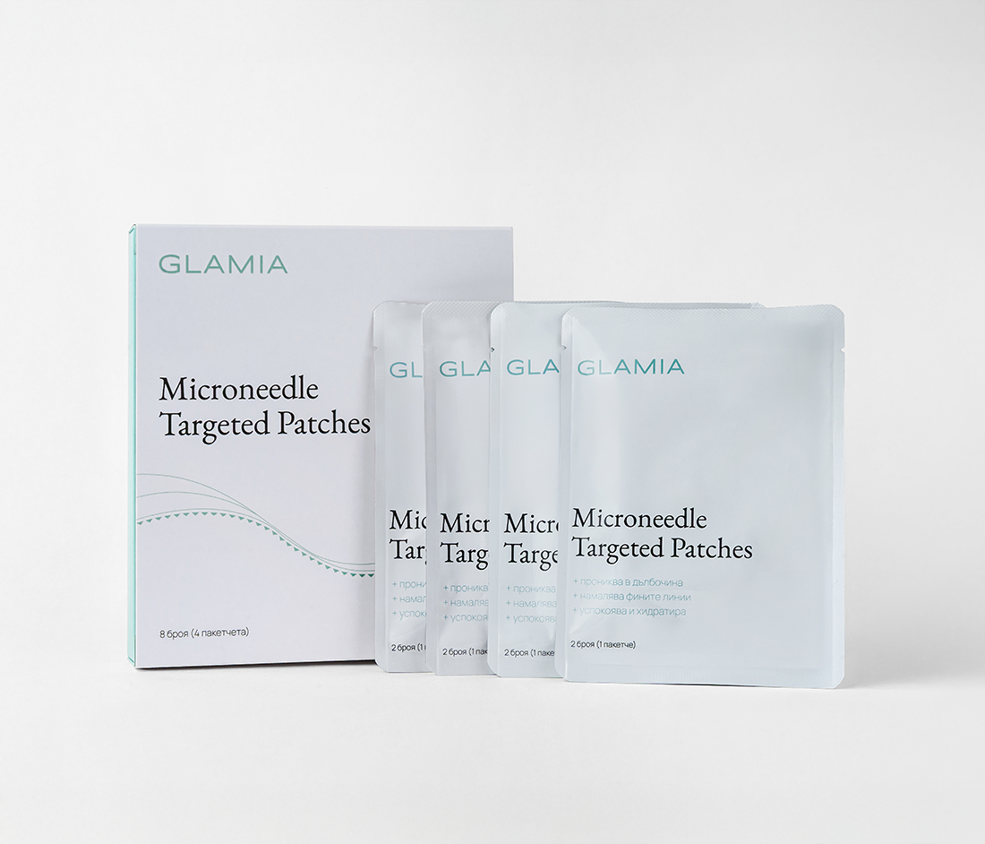 Пачове с микроигли за стегната кожа с по-малко бръчки и тъмни кръгове